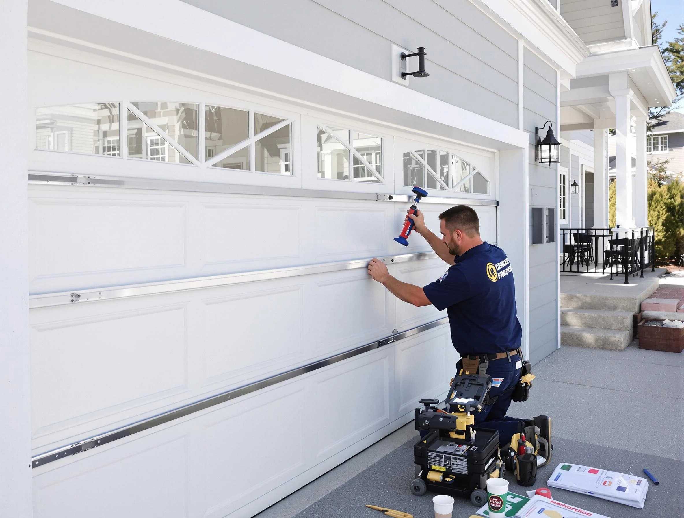 Professional garage door installation by Ponderosa Park Garage Door Repair in Ponderosa Park