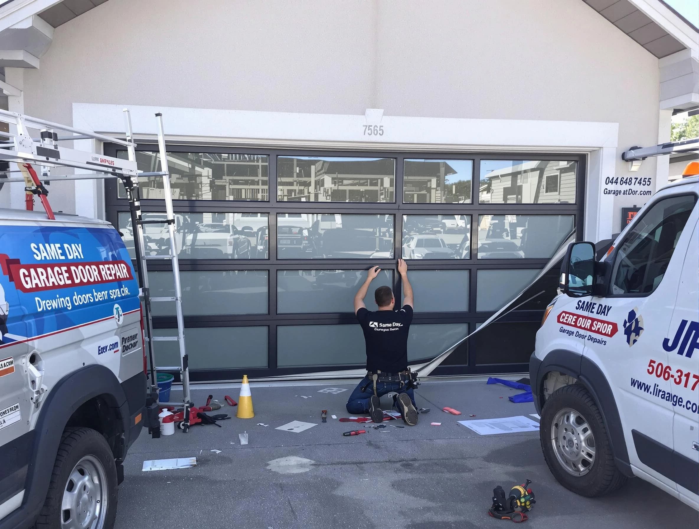 Ponderosa Park Garage Door Repair providing same-day garage door repair in Ponderosa Park