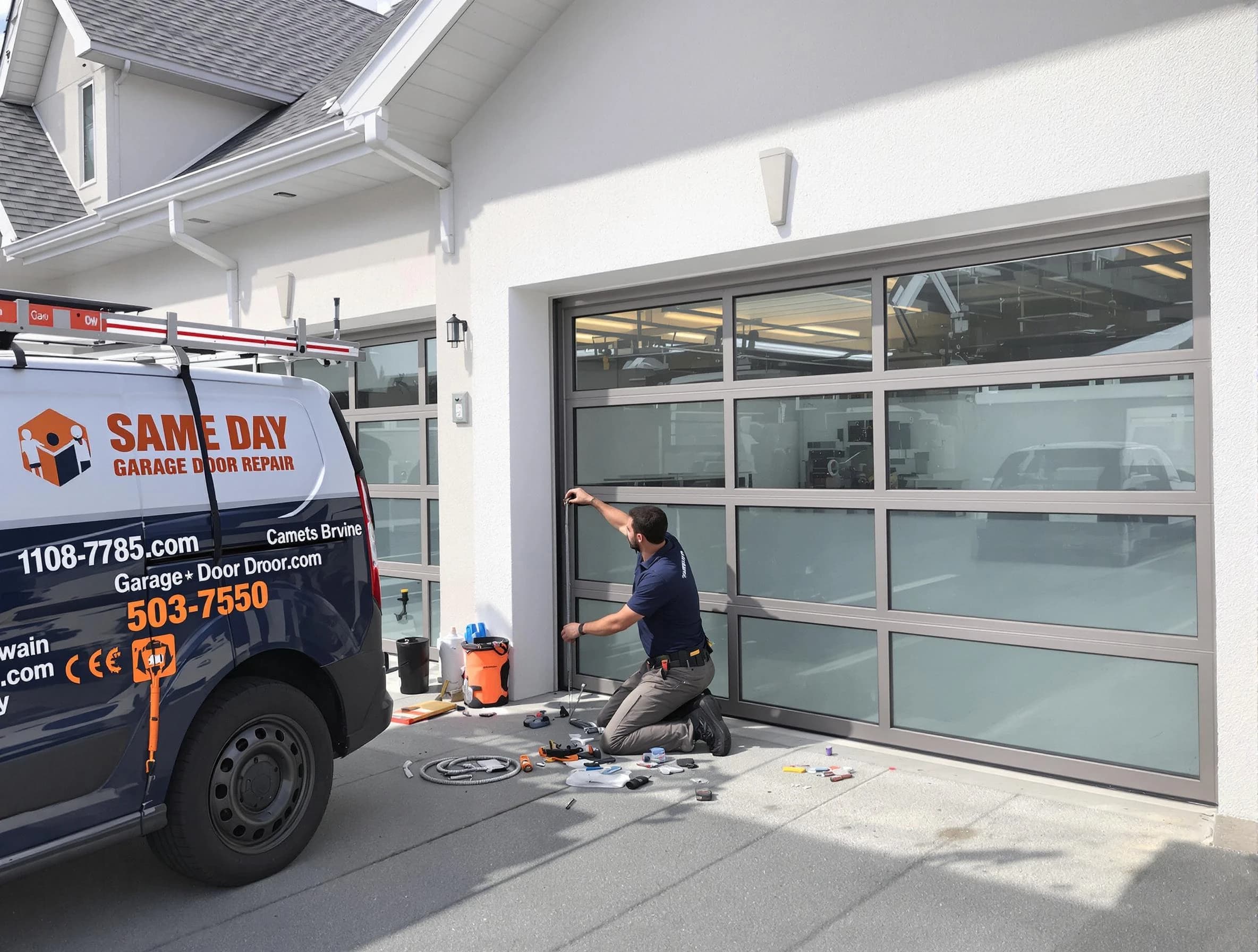 Same-day garage door repair service by Ponderosa Park Garage Door Repair in Ponderosa Park