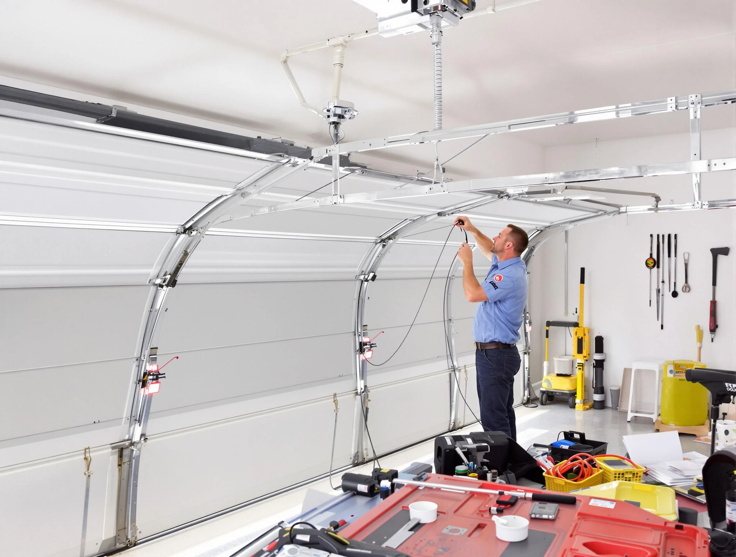 Garage door cable repair service by Ponderosa Park Garage Door Repair in Ponderosa Park