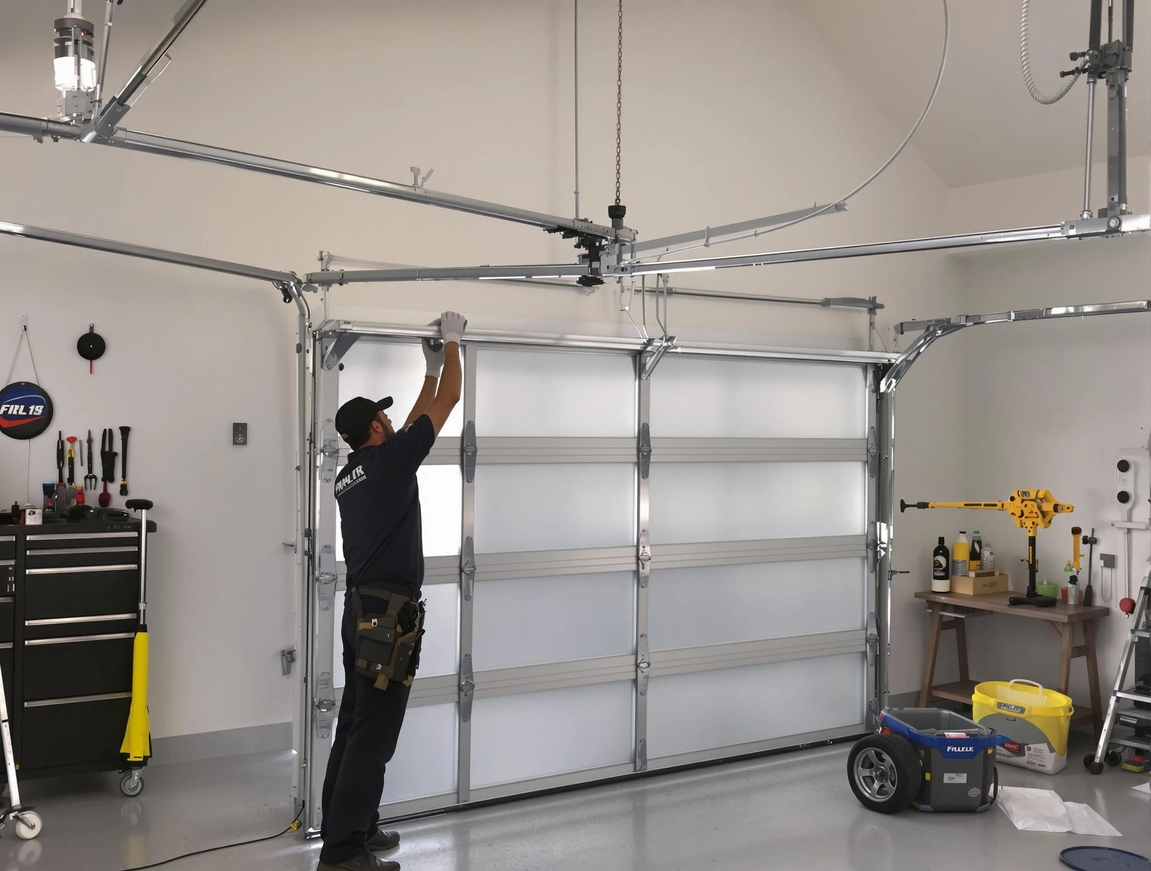 Ponderosa Park Garage Door Repair certified team performing precision garage door installation in Ponderosa Park